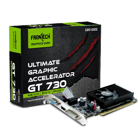 FRONTECH GT730-4GD3 Graphics Card 4 GB DDR3
